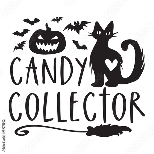 Candy collector SVG Art & Illustration