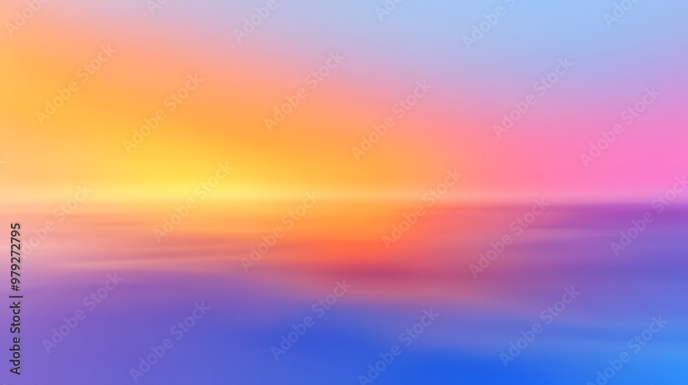 Abstract Colorful Sunset Sky Background Abstract Colorful Sunset Sky Background