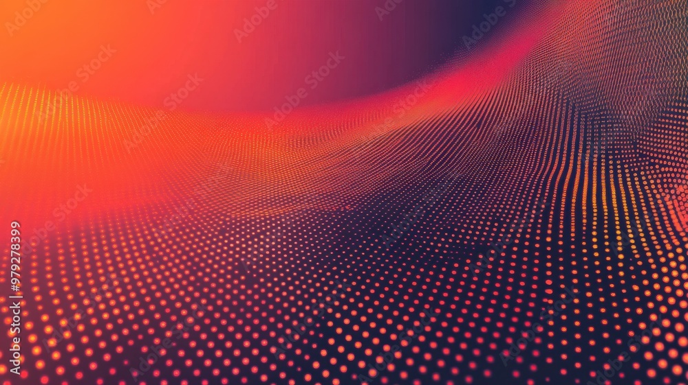 Fototapeta premium A colorful, abstract background with a red and blue gradient