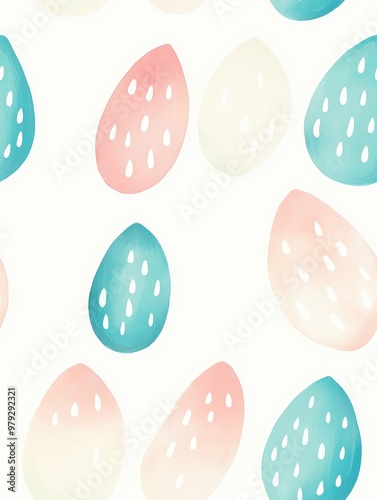 Pastel Egg Pattern.