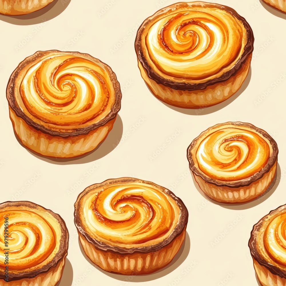 Swirl Tartlets. Swirl Tartlets.