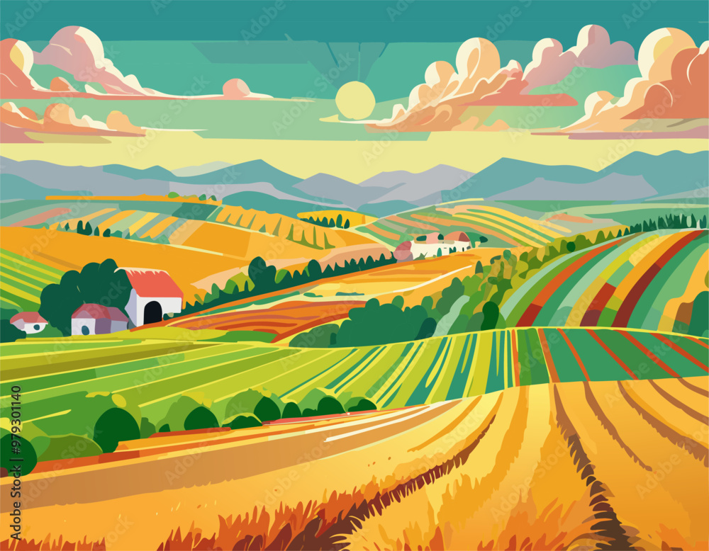 Obraz premium Agriculture industry, development, economy and Investment growth concept.