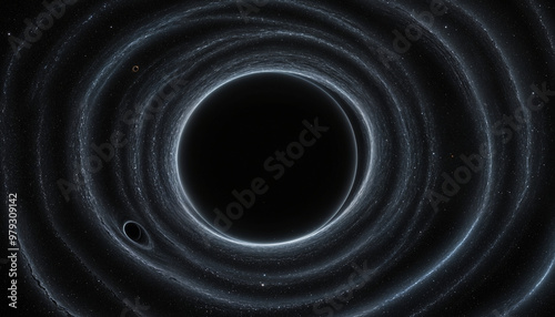 Black Hole in Space Graphic Resource