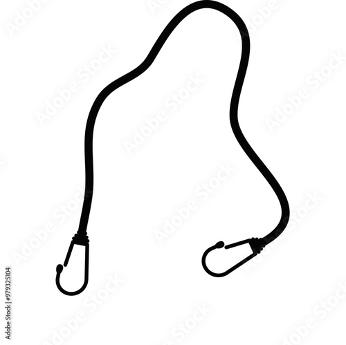 Elastic Rope With Hook