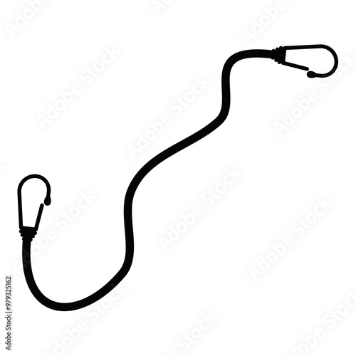 Elastic Rope With Hook