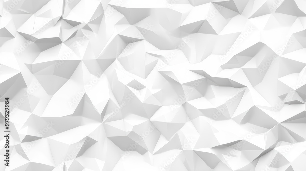 Seamless low poly soft white pattern suitable for backgrounds in websites business cards posters and wallpapers Seamless low poly soft white pattern suitable for backgrounds in websites business cards posters and wallpapers