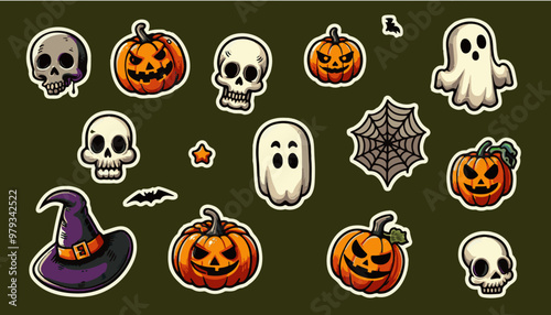 Sticker para halloween