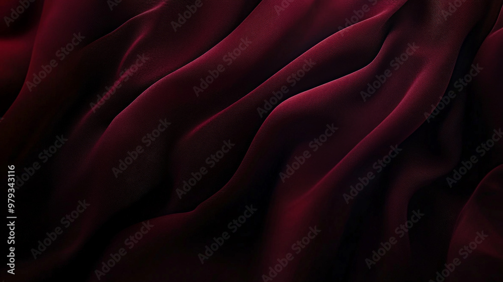 Fototapeta premium A dark gradient moving from rich burgundy to deep maroon, with subtle lighting for a luxurious, moody feel.