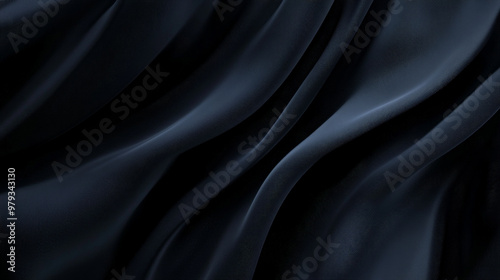 A dark gradient moving from shadowy gray to deep obsidian black, with subtle highlights adding a sense of mystery.