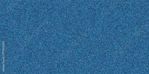 Vector background of dark rich blue jeans. Realistic denim texture