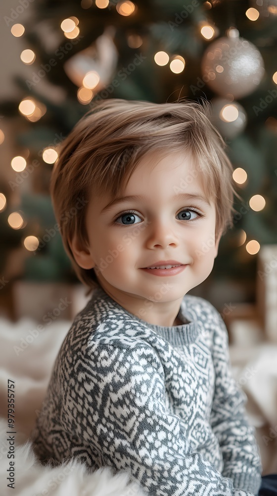 Photo of an adorable little boy with light brown hair with highlights, blue eyes Photo of an adorable little boy with light brown hair with highlights, blue eyes
