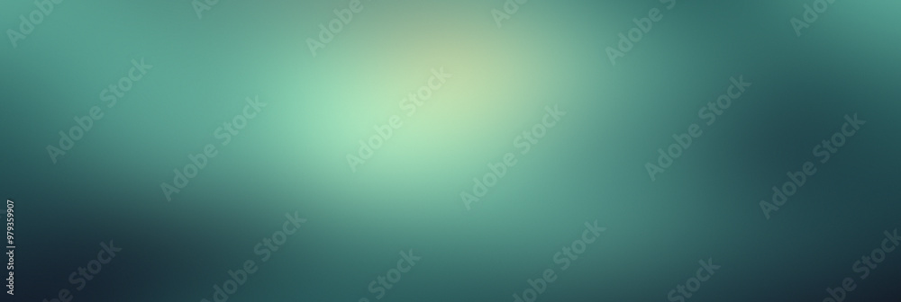 Obraz premium A soothing blend of blue and green hues creates an abstract background, evoking calmness in dim evening light