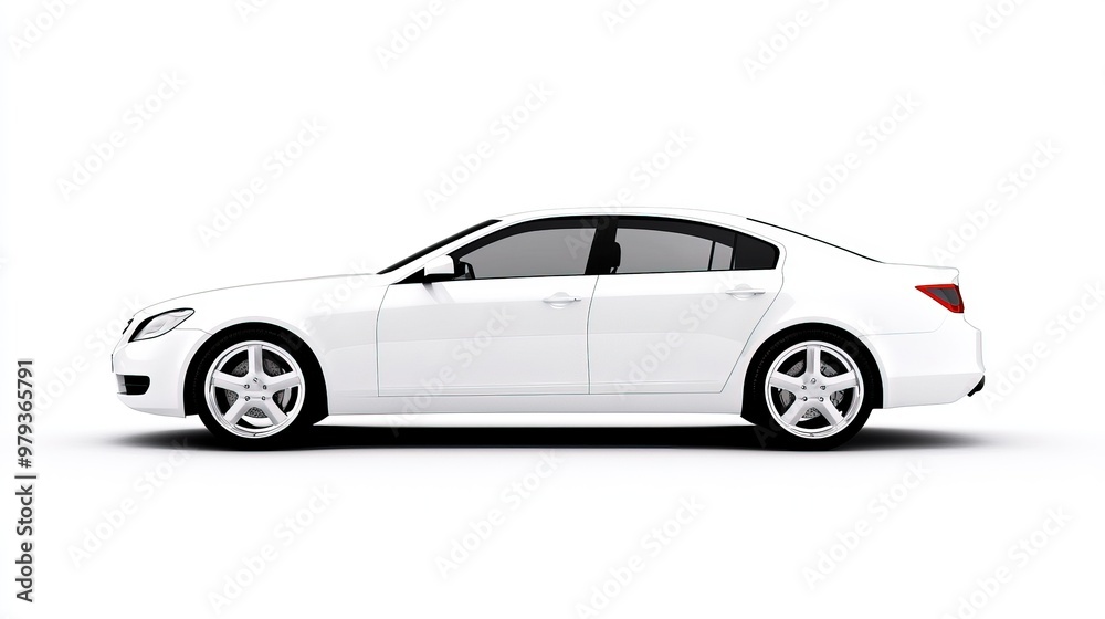 Sleek Modern Sedan Car Luxury Image Sleek Modern Sedan Car Luxury Image