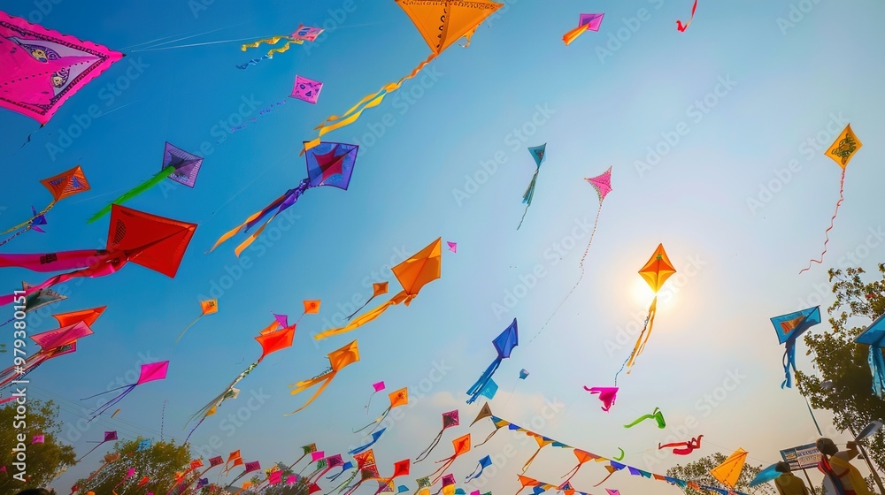 Colourful kites wallpaper Colourful kites wallpaper