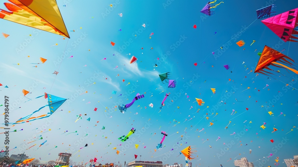 Colourful kites wallpaper Colourful kites wallpaper
