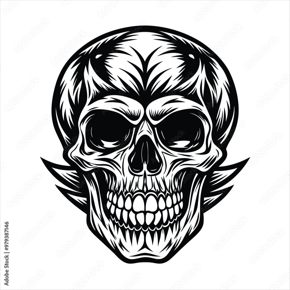 Fototapeta premium skull