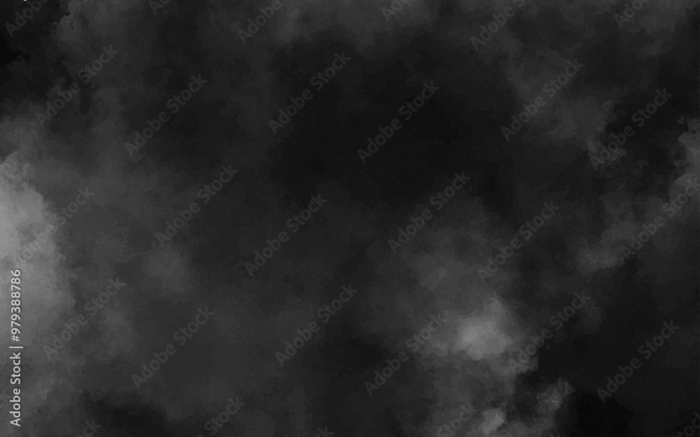 Abstract black and white realistic smoke clouds with shadow overlay effect background. Mystery dark background with spooky white light and fog. Vector illustration of smoky mist toxic vapor on floor. Abstract black and white realistic smoke clouds with shadow overlay effect background. Mystery dark background with spooky white light and fog. Vector illustration of smoky mist toxic vapor on floor.