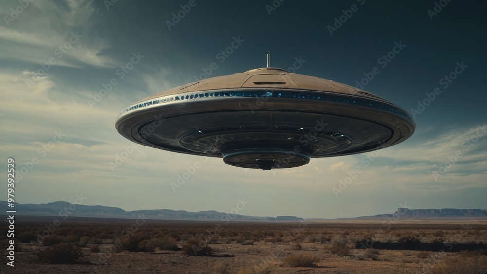 Beyond the Milky Way, an alien and its UFO touch down, creating a stellar moment Beyond the Milky Way, an alien and its UFO touch down, creating a stellar moment