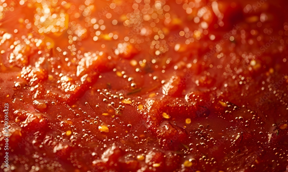 Textured Background, A macro shot of the sauce spread thinly on a surface, creating a detailed texture background Textured Background, A macro shot of the sauce spread thinly on a surface, creating a detailed texture background