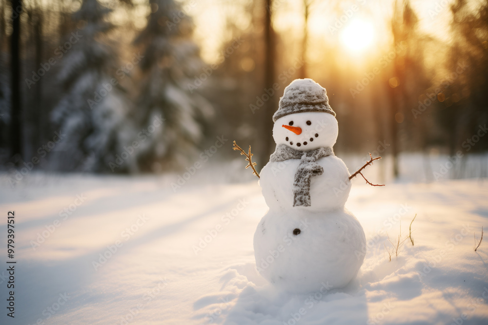 Snowman, Generative AI Snowman, Generative AI