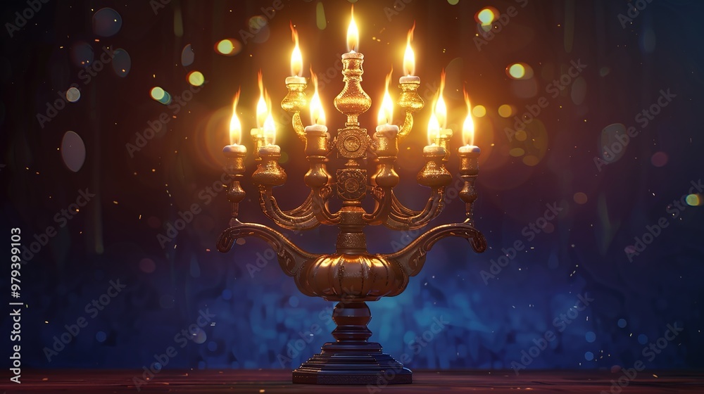 Fototapeta premium candle wallpaper
