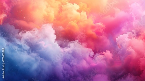 Clourful cloud wallpaper