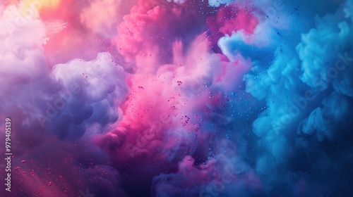 Clourful cloud wallpaper