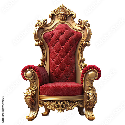 Luxury Throne Chair Fit for Royalty