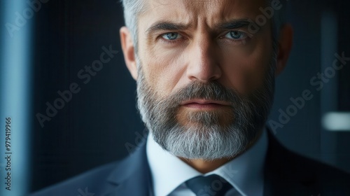 Close-up of a legal official speaking during a session, serious expressions, and formal attire, Legal authority session, legal proceedings