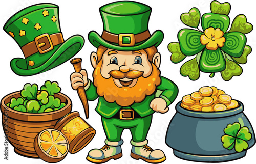 st patrick's vector collection  