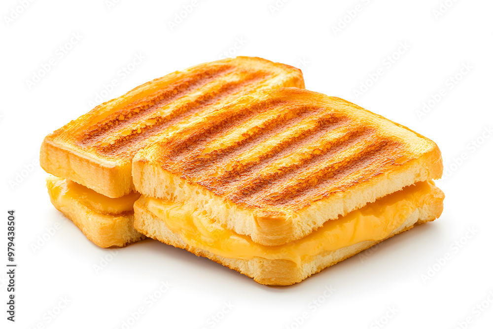View of fried cheese with delicious cream on white background View of fried cheese with delicious cream on white background