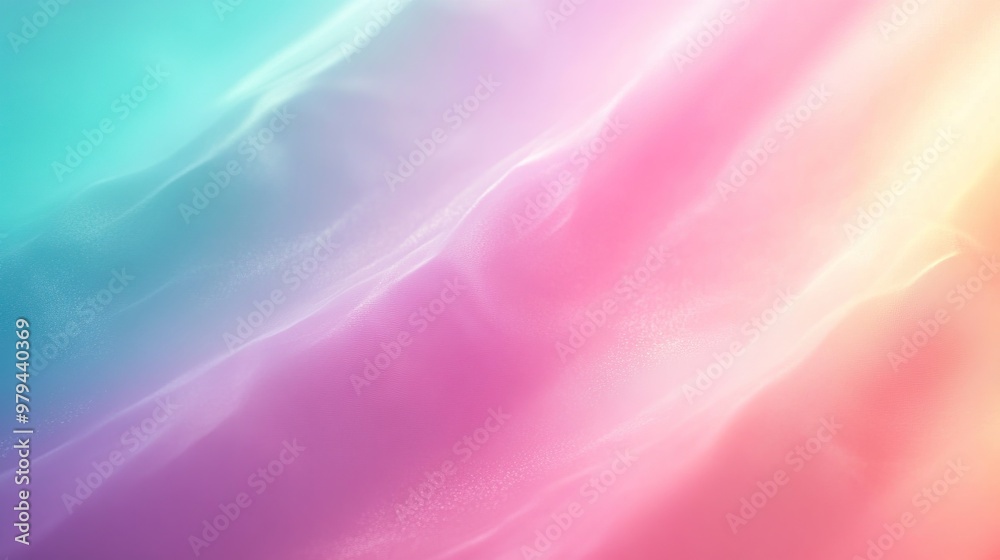 Obraz premium Abstract gradient background featuring soft pastel hues of pink, blue, and purple for creative projects and digital designs.