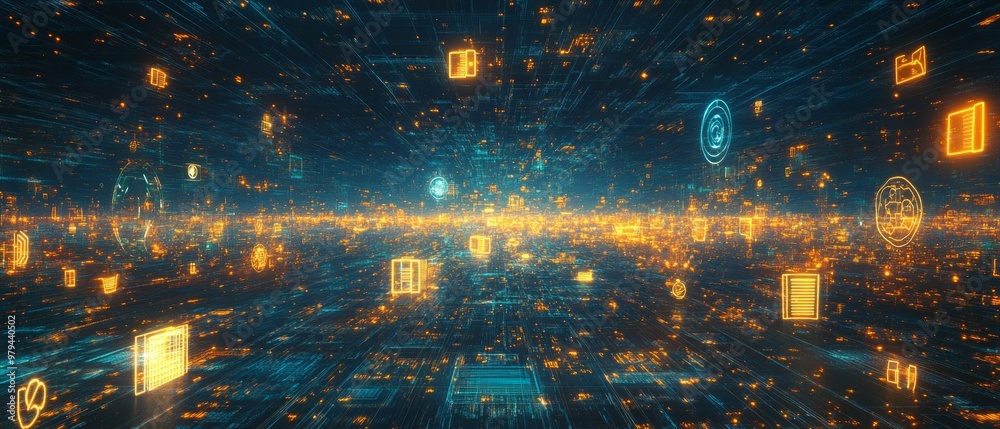 Obraz premium Pathways to Knowledge, Digital Literacy