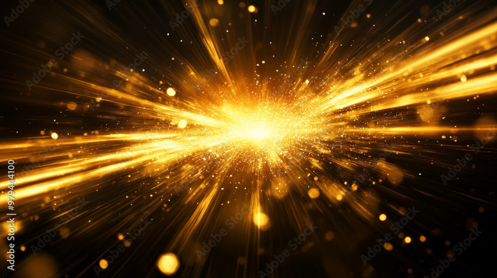 Bright golden light beams cutting through a pitch-black background, forming sharp, dynamic lines full of energy. Bright golden light beams cutting through a pitch-black background, forming sharp, dynamic lines full of energy.