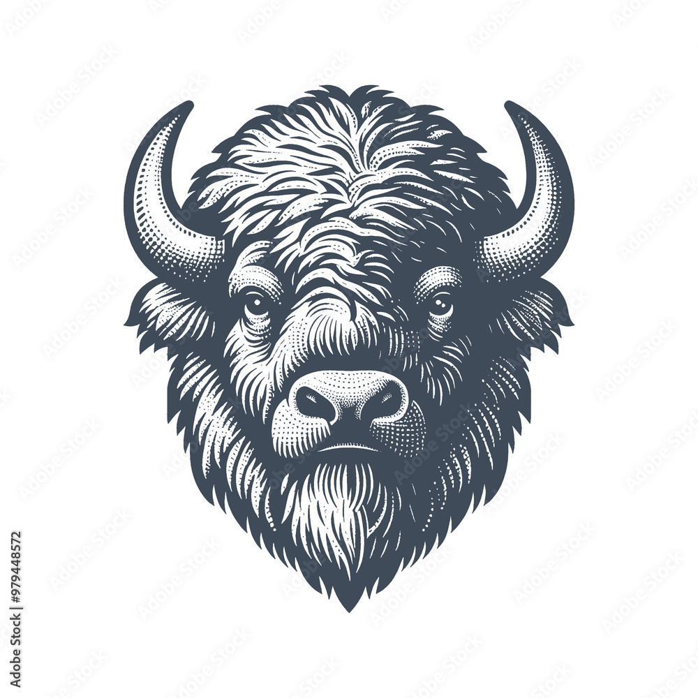 bison vector illustration bison vector illustration
