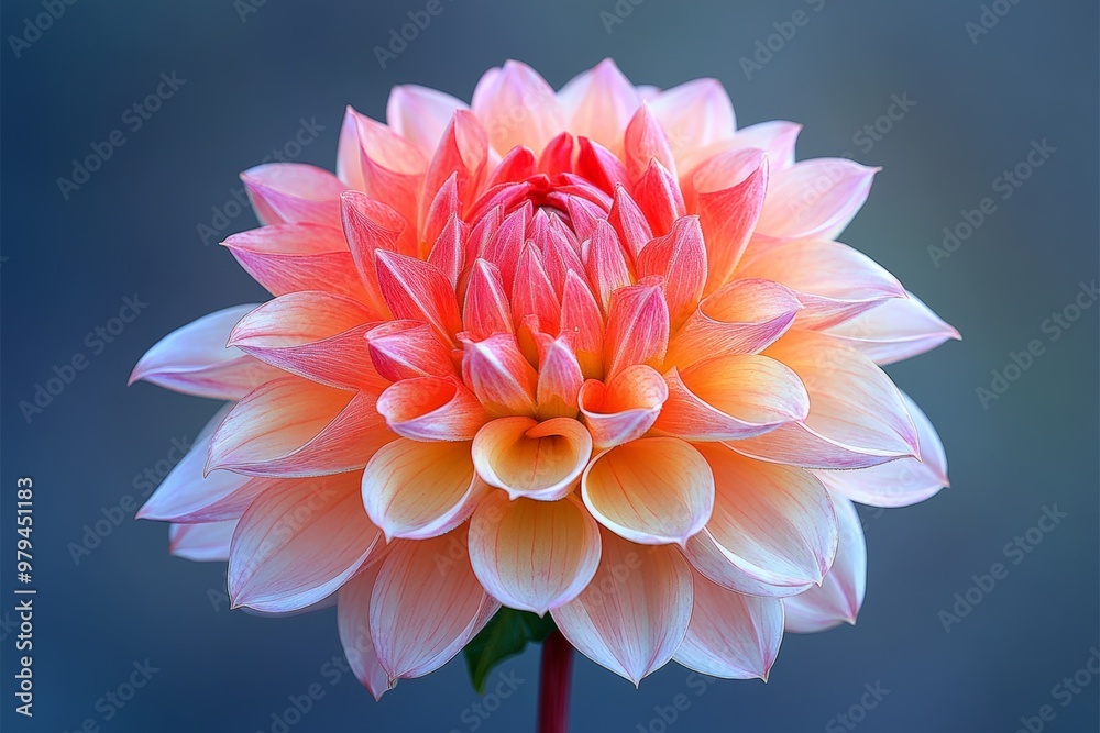 A close-up of a blooming dahlia flower in warm shades of orange, symbolizing beauty and nature. A close-up of a blooming dahlia flower in warm shades of orange, symbolizing beauty and nature.
