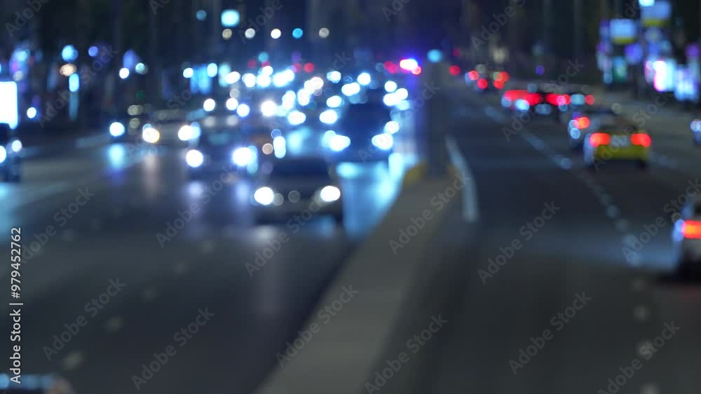 traffic at night traffic at night