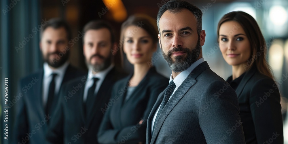 Fototapeta premium Professional Team in Uniform