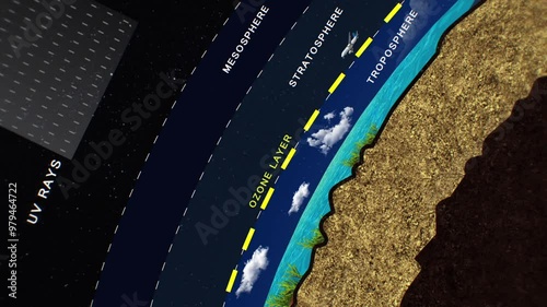How UV rays get blocked by earths atmosphere saving life from harmful radiation