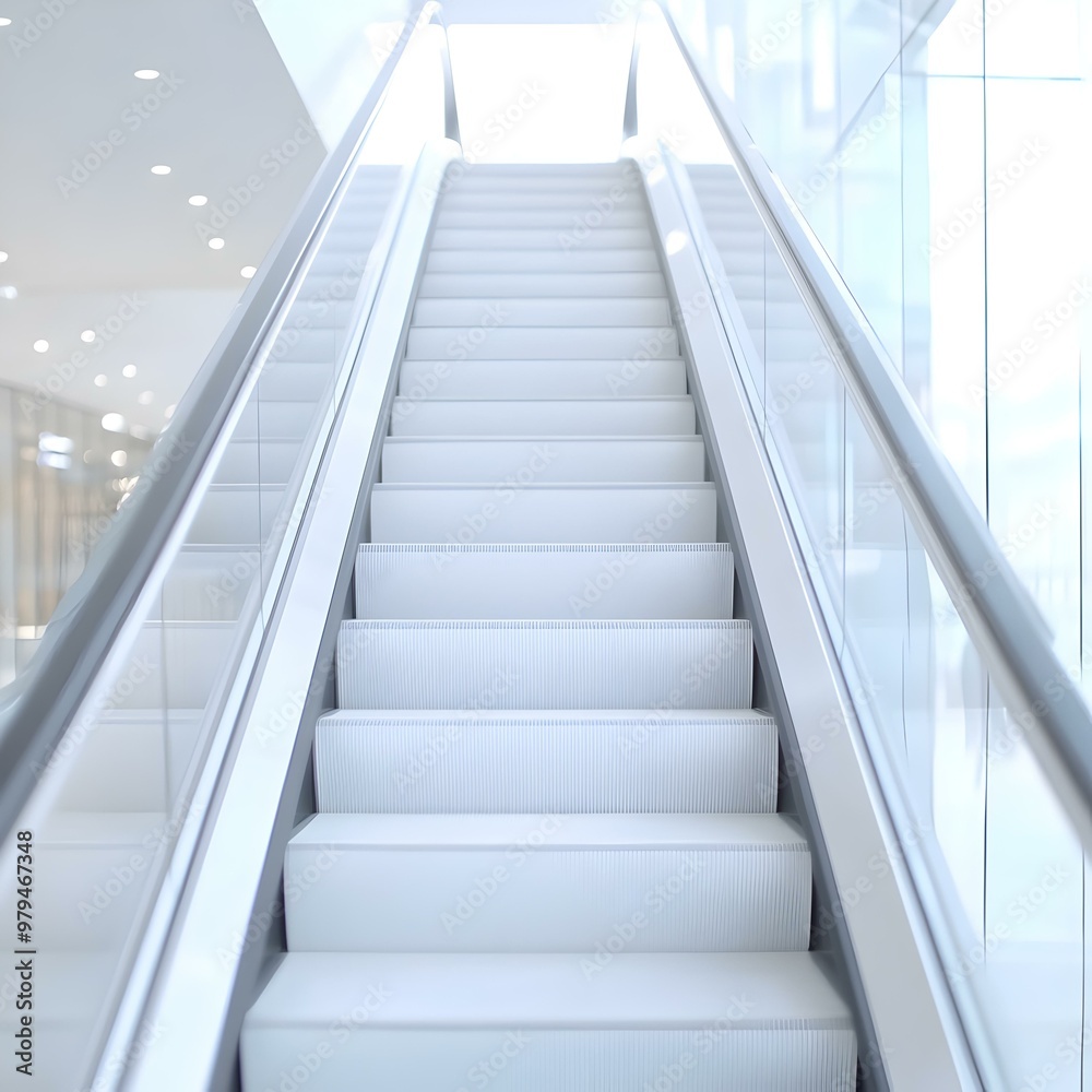 Escalators in Motion, an engaging time-lapse of escalators in a bustling shopping environment, capturing the dynamic flow of shoppers and movement. Escalators in Motion, an engaging time-lapse of escalators in a bustling shopping environment, capturing the dynamic flow of shoppers and movement.
