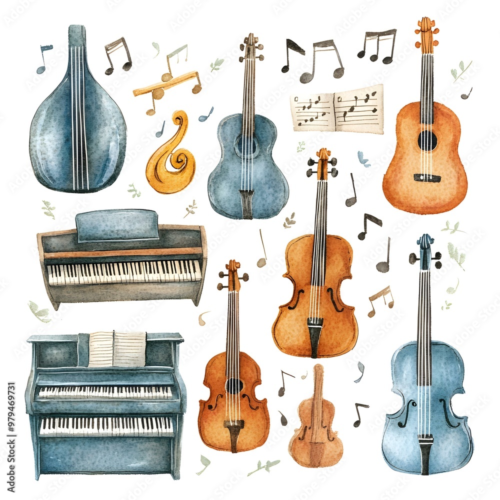 Naklejka premium Whimsical Isolated Illustration of a Playful Character on Bright White Background, Ideal for Creative Projects and Fun Designs