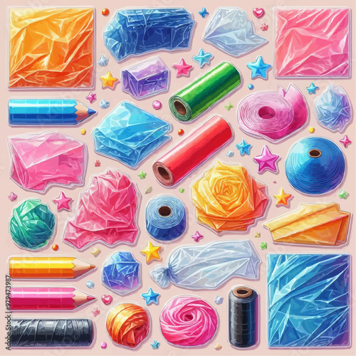 Plastic Wrap Elements