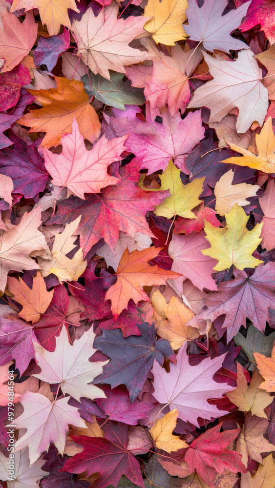Bright background of red autumn leaves, welcoming the autumn season. Bright background of red autumn leaves, welcoming the autumn season.