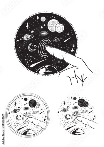 Universe Design - illustration