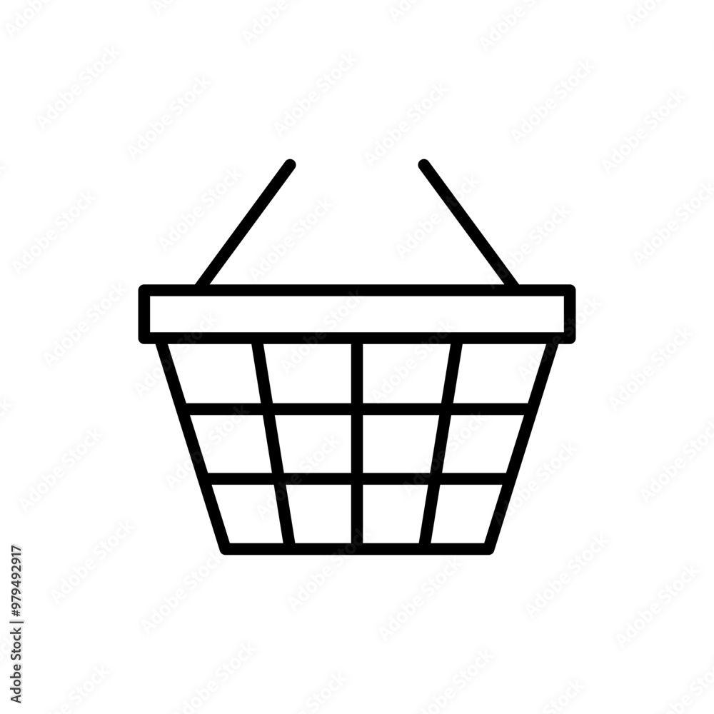 Food basket icon Food basket icon