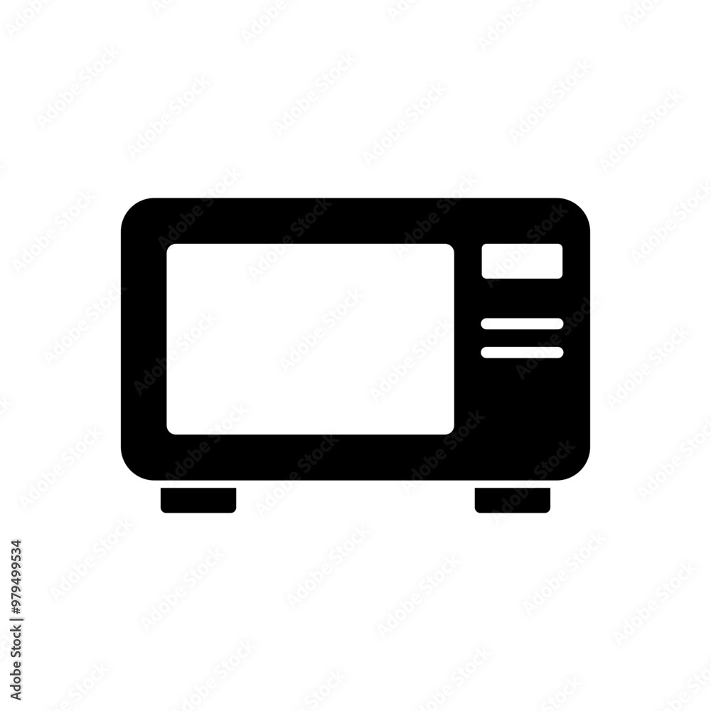 Micro wave oven icon Micro wave oven icon