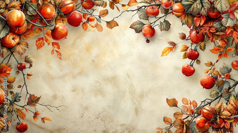 Celebrate the Bountiful Beauty of Autumn: A Poster Design Symbolizing Harvest Abundance Celebrate the Bountiful Beauty of Autumn: A Poster Design Symbolizing Harvest Abundance