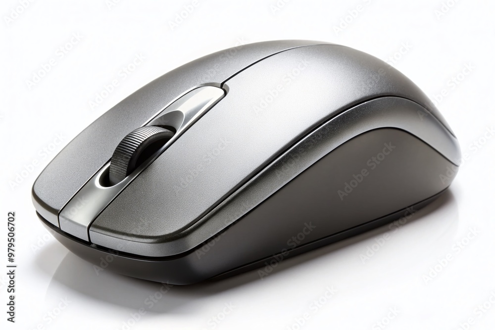 A sleek, modern computer mouse with a precision optical sensor and ergonomic design, allowing for seamless navigation and efficient control on digital screens. A sleek, modern computer mouse with a precision optical sensor and ergonomic design, allowing for seamless navigation and efficient control on digital screens.