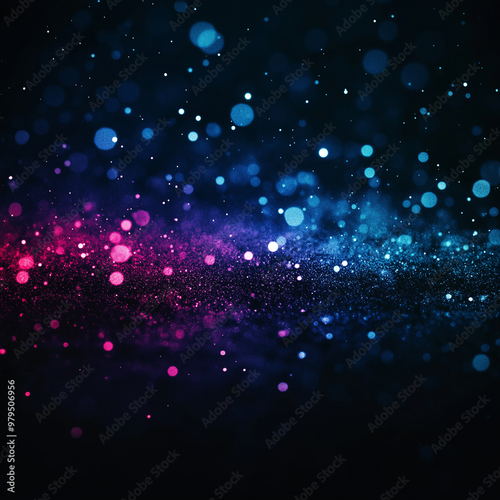 Fototapeta premium A blue and purple background with many small dots