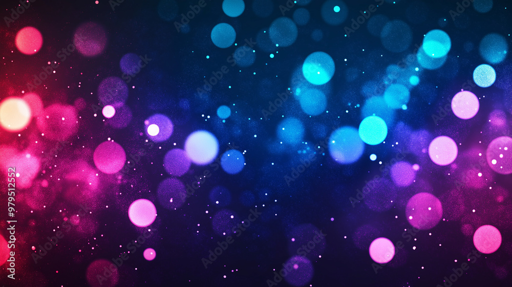 A blue and purple background with many small dots A blue and purple background with many small dots